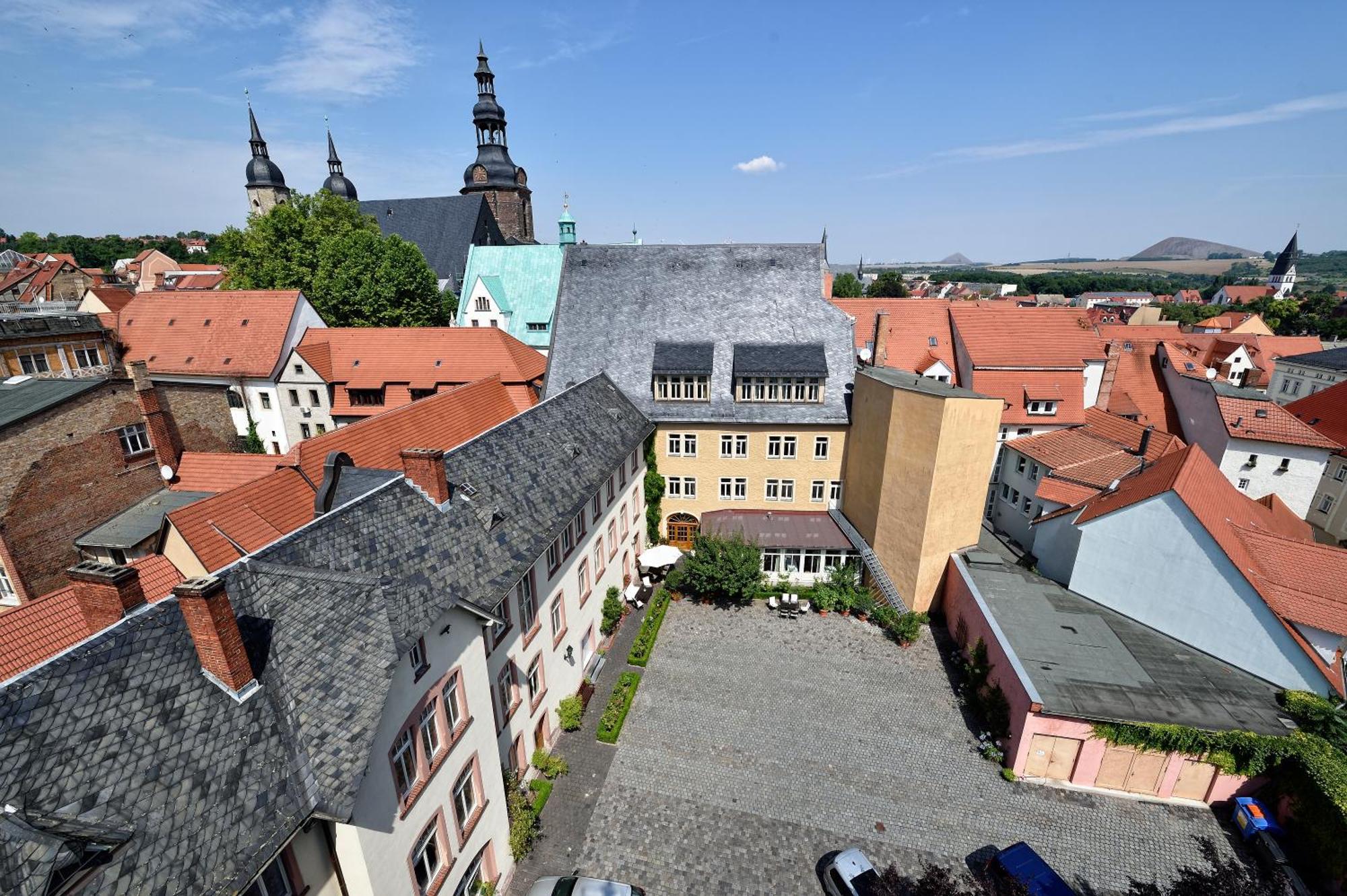 Hotel Graf Von Mansfeld Lutherstadt Eisleben Dış mekan fotoğraf